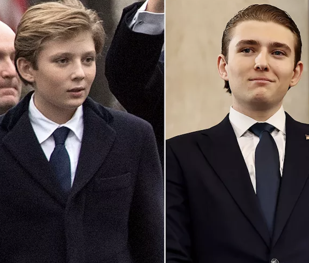 how tall is barron trump