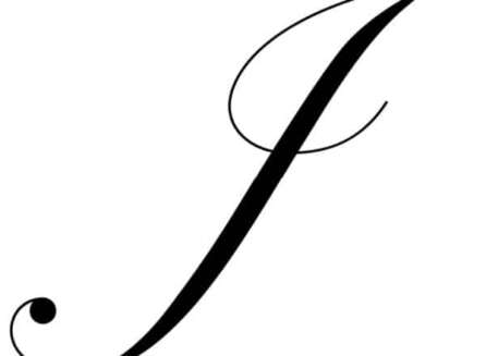 cursive j