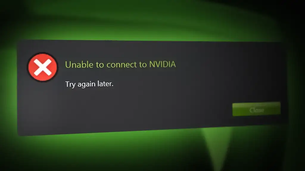 Unable to Connect to NVIDIA