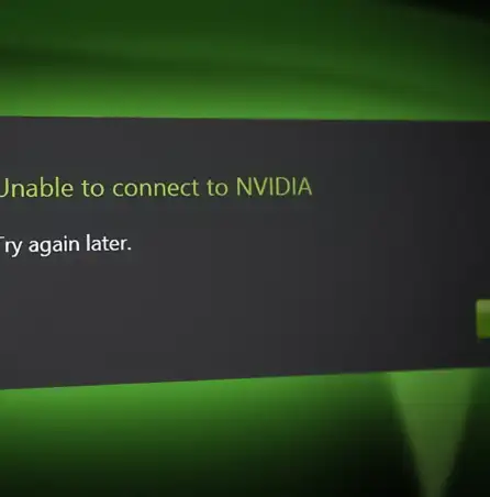 Unable to Connect to NVIDIA