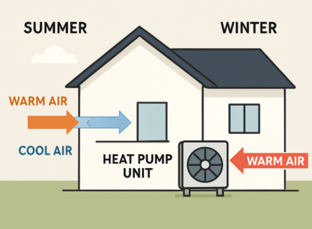 heat pump installation