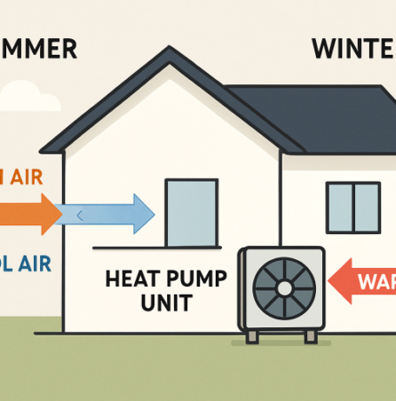 heat pump installation
