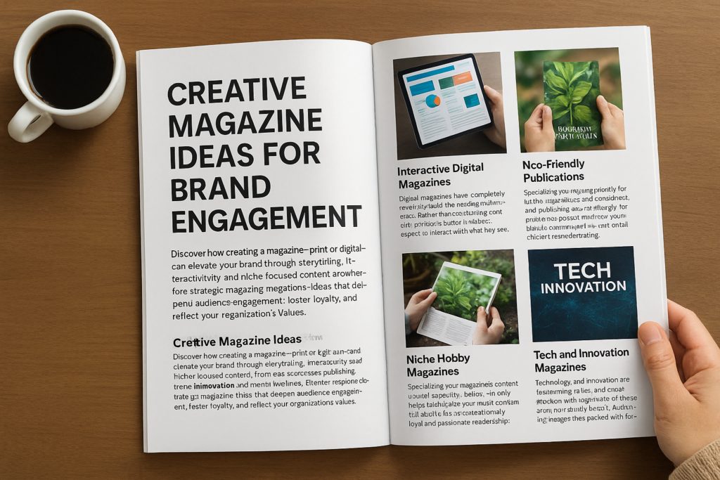 creative magazine ideas