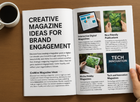creative magazine ideas