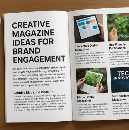 creative magazine ideas