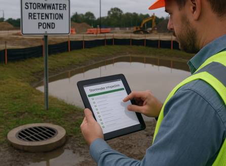Stormwater inspection software
