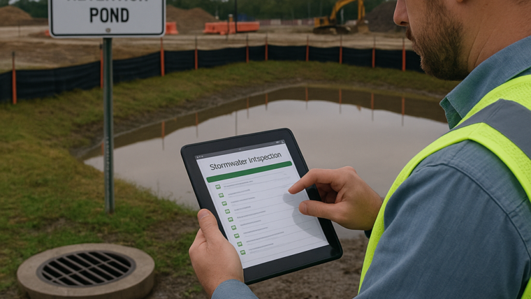 Stormwater inspection software