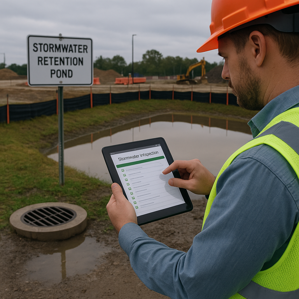 Stormwater inspection software 