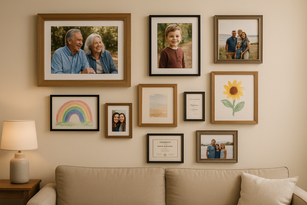 picture frames for home décor
