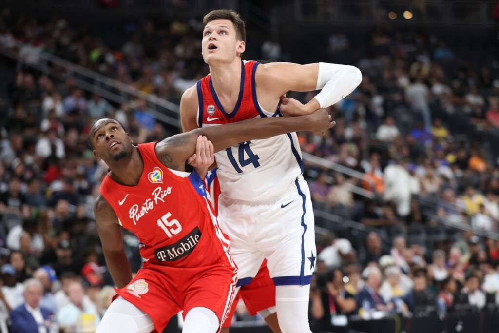 USA vs Puerto Rico Basketball 2025