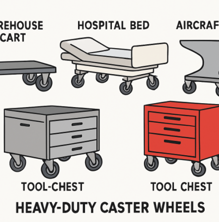 heavy-duty casters and wheels