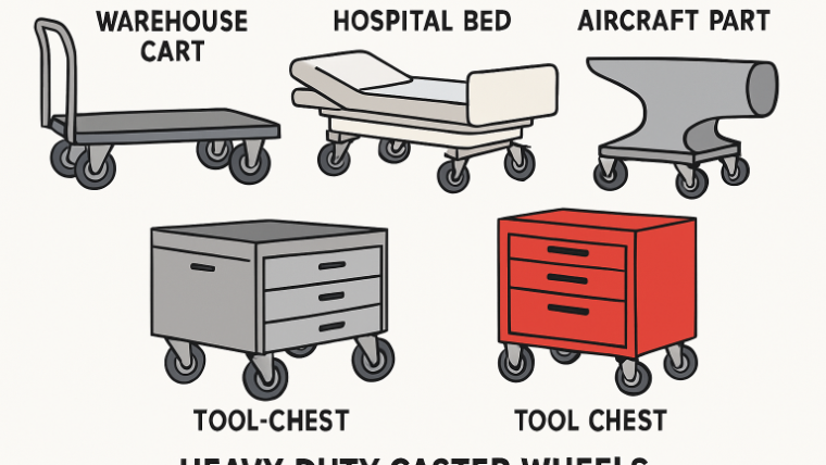 heavy-duty casters and wheels