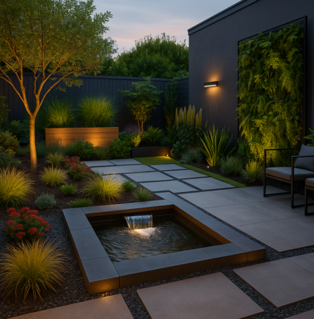 modern landscaping ideas that blend eco-friendly practices