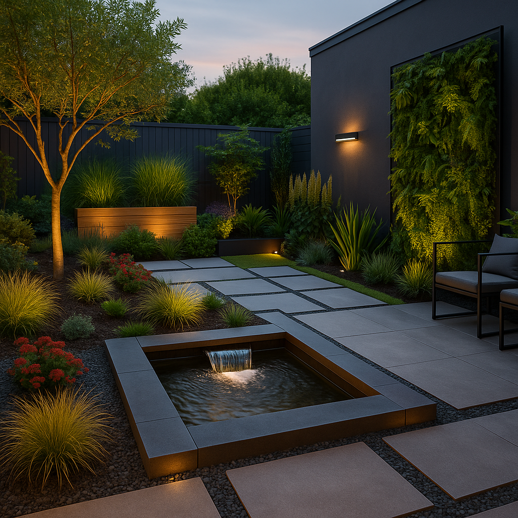 modern landscaping ideas that blend eco-friendly practices