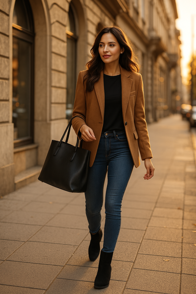 Casual boots for work and evening