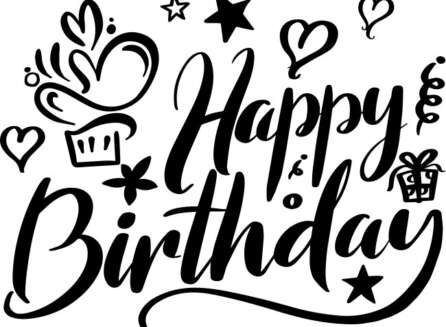 Happy Birthday Font