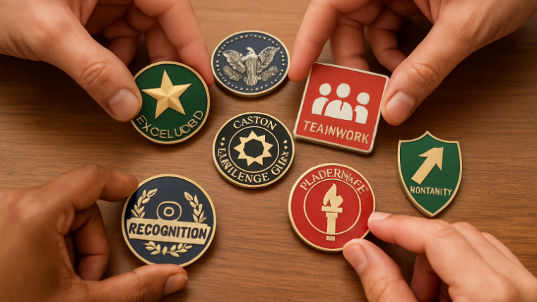 Custom challenge coins