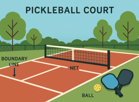 pickleball court