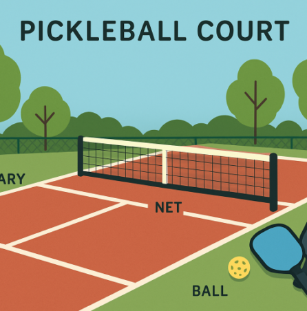 pickleball court