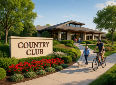 modern country club living