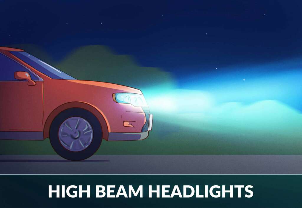 In Which Situation Should You Use High Beams?