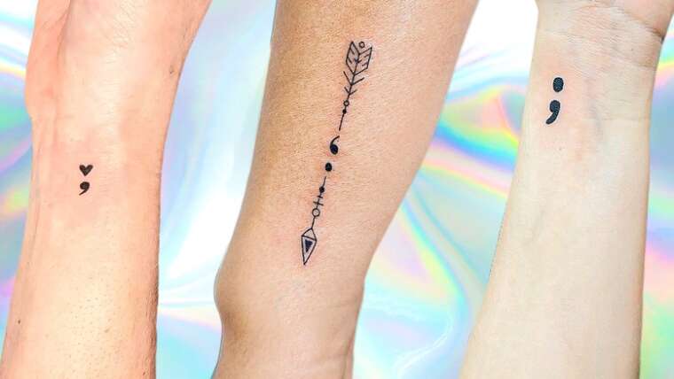 Semicolon Tattoo Meaning