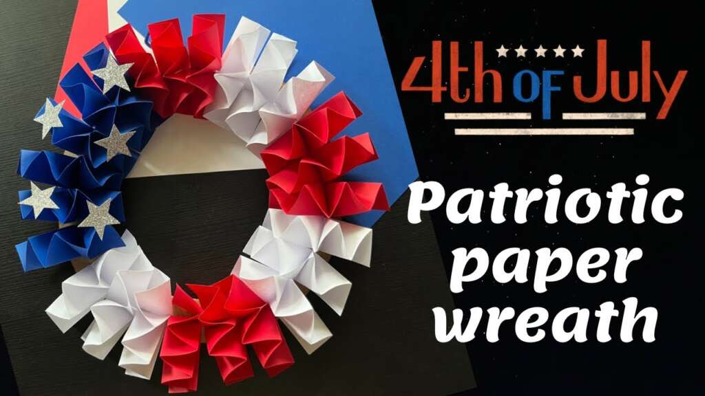 Construction Paper 4th of July Crafts