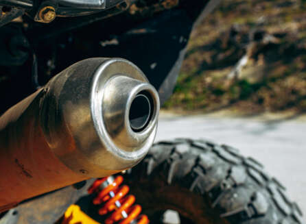 Motorcycle Exhaust Burns