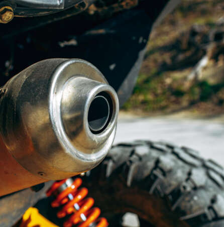 Motorcycle Exhaust Burns