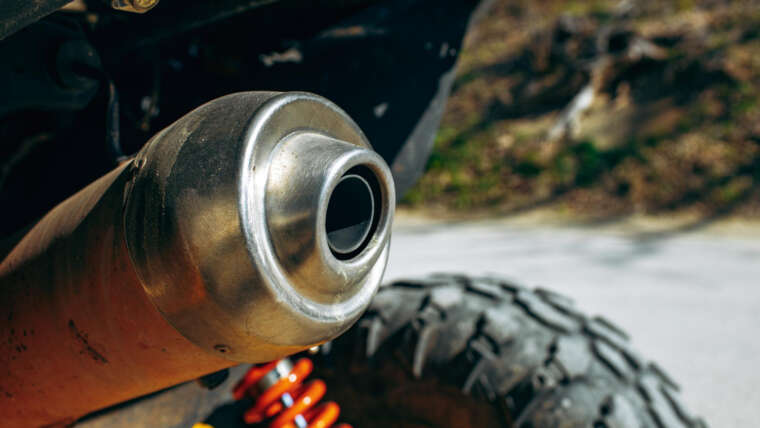 Motorcycle Exhaust Burns