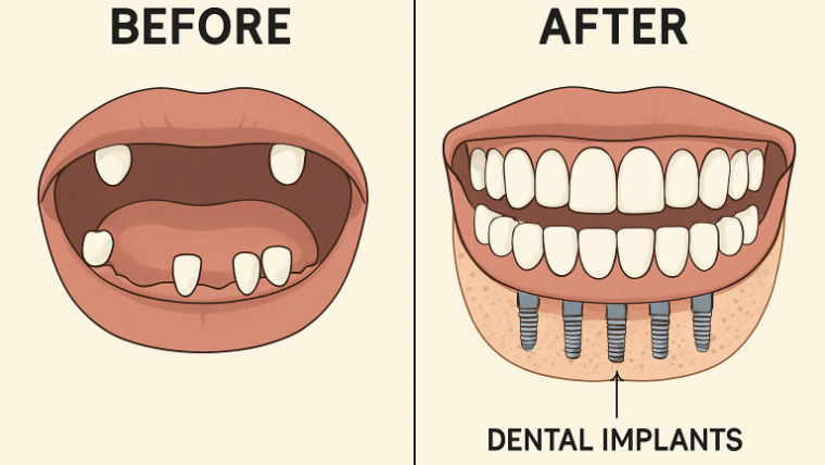 All-On-4 dental implants