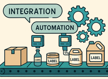end-to-end label management system