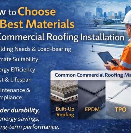 commercial roofing materials