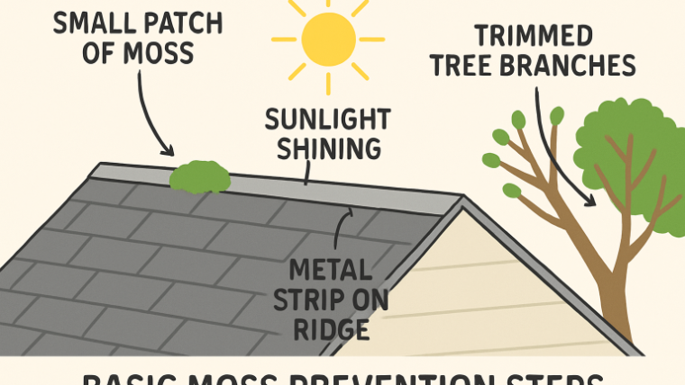 roof moss removal