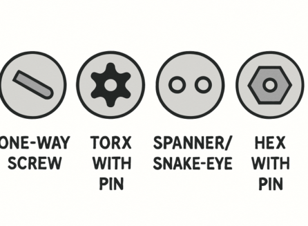tamper-resistant fasteners