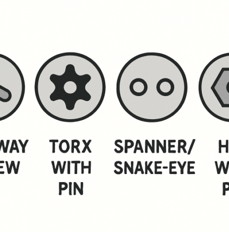 tamper-resistant fasteners