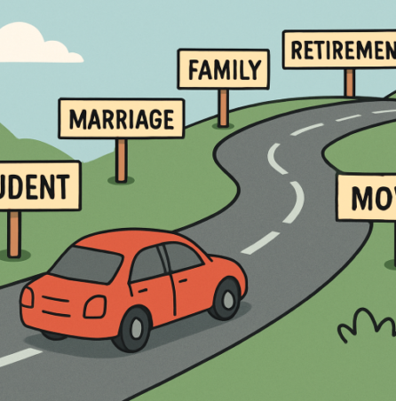 life changes car insurance