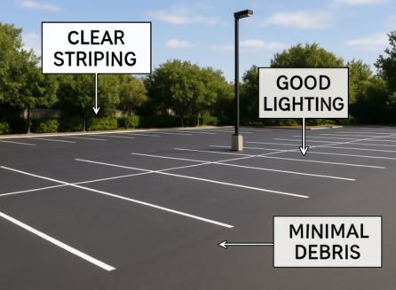 parking lot maintenance