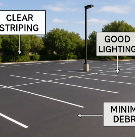 parking lot maintenance