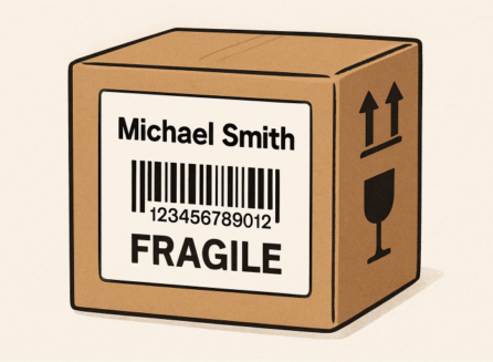 custom labels for shipping