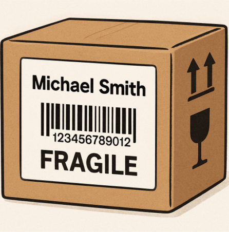 custom labels for shipping