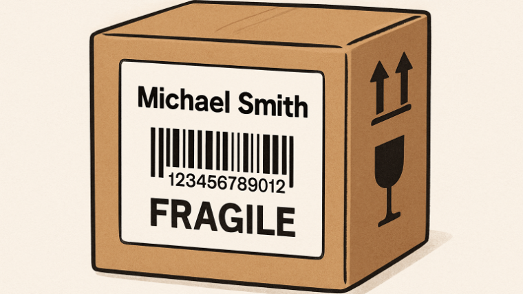 custom labels for shipping