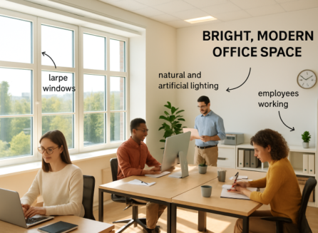 office lighting productivity