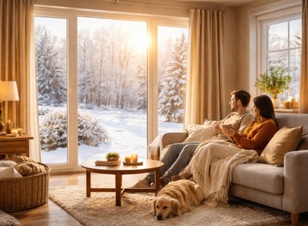 keep home warm in winter