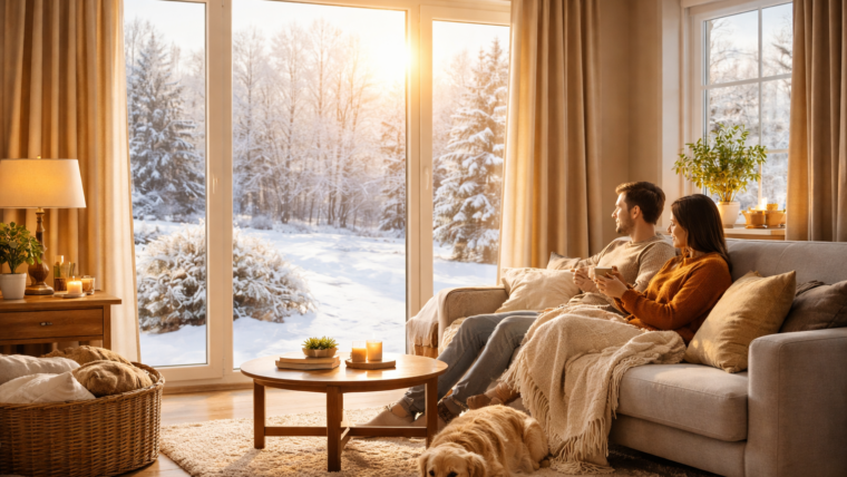 keep home warm in winter