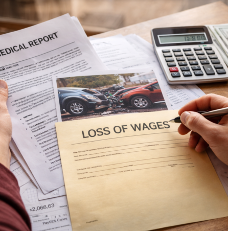 calculate lost wages after car accident