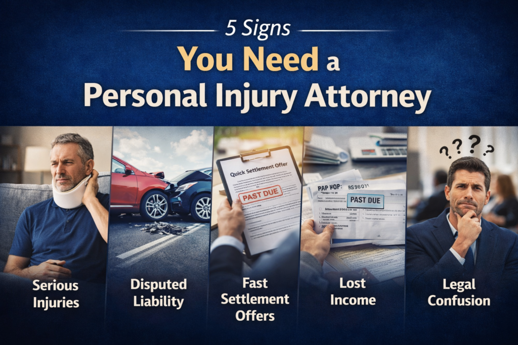 need a personal injury attorney