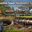 Why Preventive Sewer Maintenance Matters for Homeowners