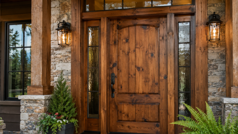 wood entry doors