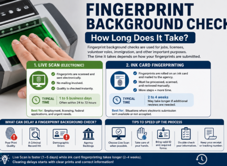 How Long Does a Fingerprint Background Check Take